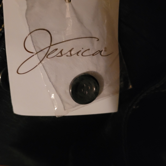 NWT Jessica Dark Jean Skort, with button detail. - Picture 9 of 13